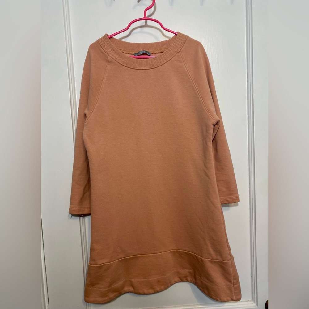 Zara blush pink sweater